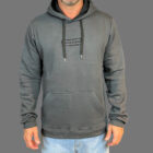 buzo canguro robin hood gris topo