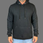 buzo canguro robin hood negro